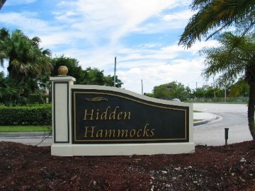 Hidden Hammocks sign